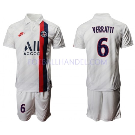 Barn Fotballdrakter Paris Saint-Germain VERRATTI 6 Tredje 2019-20 Kortermet